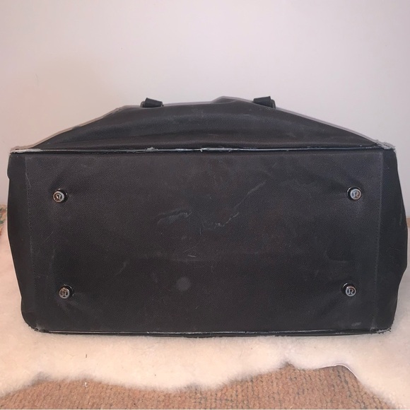 Lululemon Athletica Black Duffel Bag Minimalist Design - Picture 6 of 10